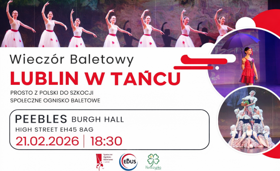Wieczór baletowy w Peebles. Wystąpią młodzi artyści z Lublina