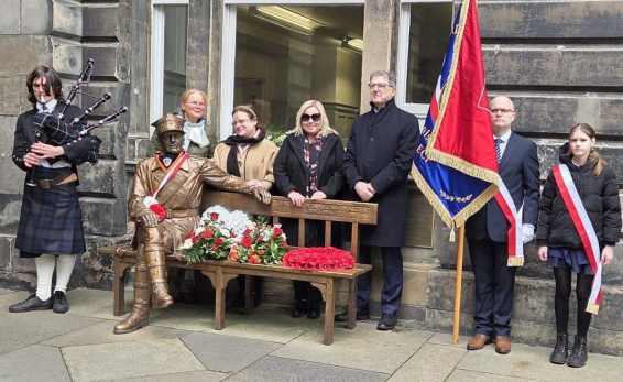 134. rocznica urodzin gen. Stanisława Maczka w Edynburgu