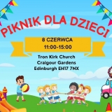 Piknik dla Dzieci organizowany przez szkołę w Edynburgu